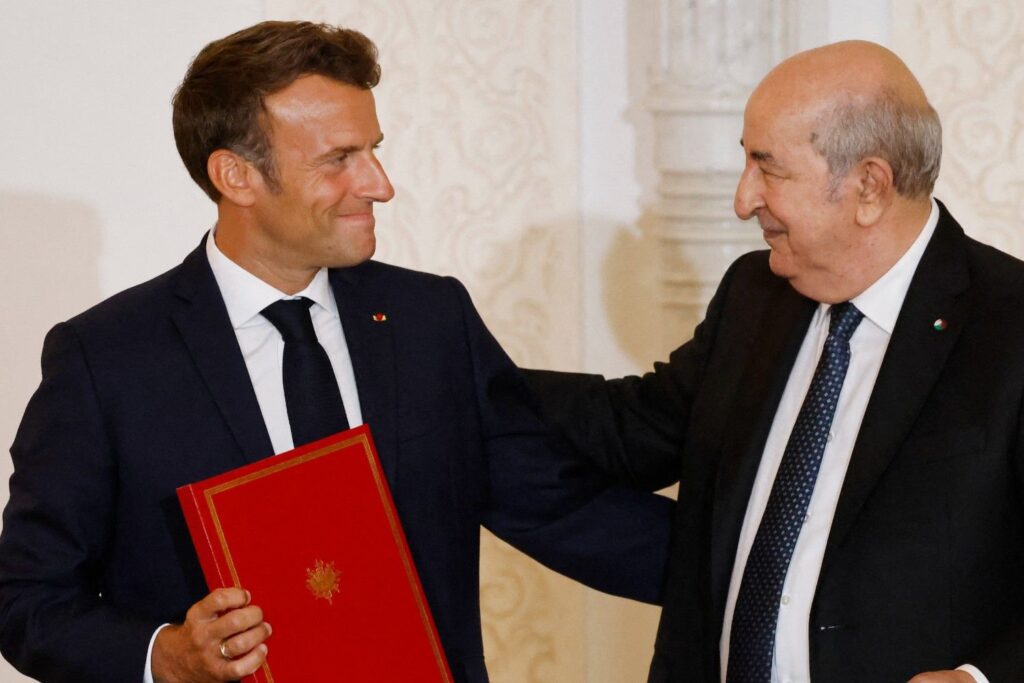 Illustration de l'article : Algérie : Le président Tebboune à Paris le 2 mai pour tenter de tourner la page de la crise diplomatique